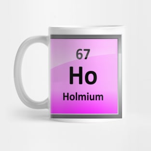 Holmium or Ho Periodic Table Element Symbol Mug